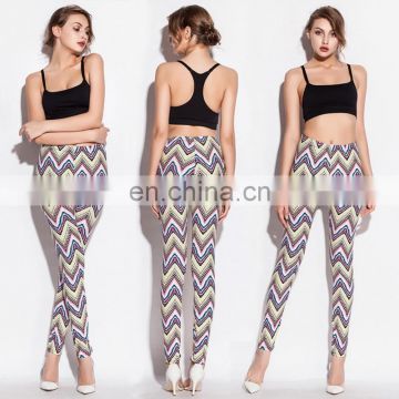 Slim Fit 2015 Fashion Print Sexy tight Stretch Cotton Legging