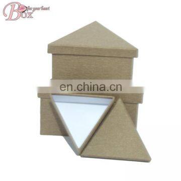 Triangle Gift Toys Cardboard Box Storage Organizer photo-2
