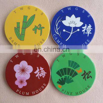 Waterproof Porcelain Coaster With Cork, Custom Design Round Ceramic Coaster photo-3