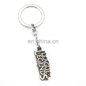 Souvenir items cut out key chain metal