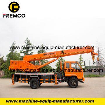 10 Tons Hydraulic Crane on Truck Factory Directly Sale T-KING Chassis 698 photo-4