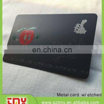 Durable and High Quality Business Promotional Matte Black Visa Card photo-2