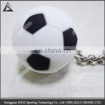 custom keychain silicone decoration football keychain gift