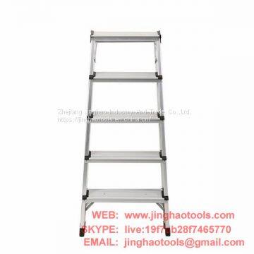 Aluminum Double Sided Ladder 5 Steps photo-3