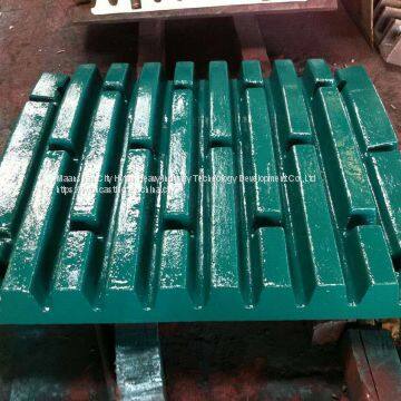 Casting Parts Movable Jaw Plate of High Manganese Steel Suit C125 Metso Nordberg Jaw Crusher photo-3