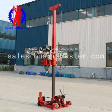 .Equipped with a hoist convenient for geological drilling and lifting diesel engine QZ-3 drilling rig.