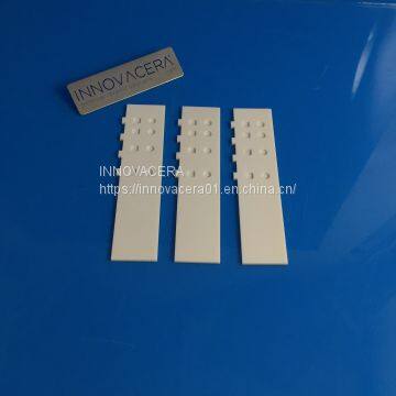 96% Rectangle Alumina Ceramic Plate for High Temperature photo-5