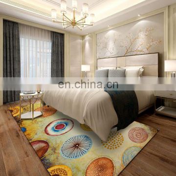 China carpet simple floor carpet print  bedroom sofa carpet for living room