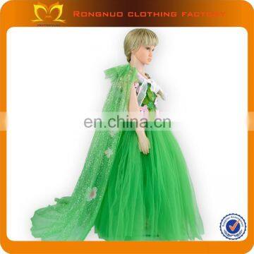 Kids Flower Dress Puffy Long Flower Girl Dress Sweet Baby Fluffy Party Tutu Dress for photo-2