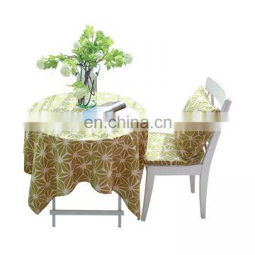 Superior Quality disposable table cover puzzle style custom printed cotton damask table cloth cotton wedding decorative