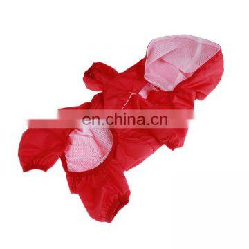 Hot Sale Solid Color and Camouflage Double Layer All Seasons Water Proof Raincoats for Pet Dog Luminous photo-4