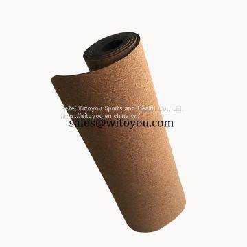 Cork Natural Rubber Yoga Mat Spplier photo-5