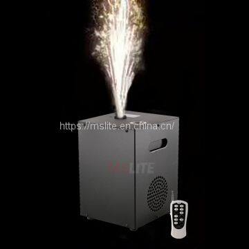 Black Cold Flame Thrower Safe Fireworks-machine Wedding Stage Fountain Effect ABS Synthetic Plastics Material photo-4