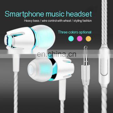 Feixin 10 Years Oem Manufactory Mobile Phone Accessories Headphones Headset Earphone Mini Durable Earbuds Wire Control photo-2