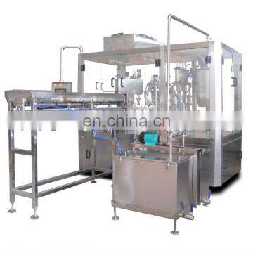 tea tree oil in self stand spouted pouch filling capping packing machine