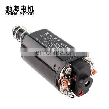 Water Gel Beads Parts CHF-480SA-MF Long-shaft High Speed DC AEG Motor Gear For Jinming M4A1 No.2 Gearbox photo-4