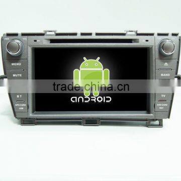 Quad core car gps navigation with wireless rearview camera,wifi,BT,mirror link,DVR,SWC for Toyota Prius