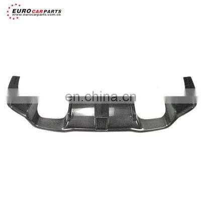 F87 Rear Diffuser Mseries m2 M2c Kstyle 2015-2018y Dry Carbon Fiber Material F87 Rear Bumper Diffuser and Bumper Splitter photo-2