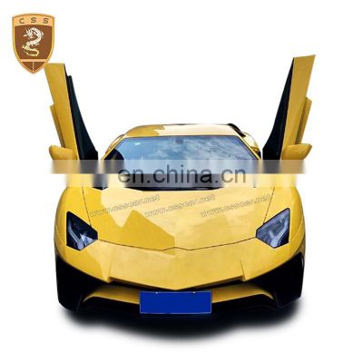 LP750 Limited Edition Carbon & Fiberglass Spoiler Rear Front Bumper Assembly Fit For Lambor Aventador LP700 LP720 Body Kits