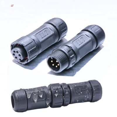 Free Sample M12 2 3 4 5 6 7 8 Pin Ip65 Ip67 Ip68 Led Waterproof Connector 5pin