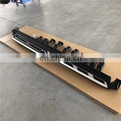 Car Side Bar Foot Board Pedal Plate Side Step for Car Bar Aluminium Running Board Fit for Geely New Vision X6 2018