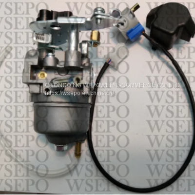Mz80 148f Carburetor Carb. Assy. with Step Motor 8V 12V Optional and Gaskets Fits for 1kw 2kw Silent Inverter Generator