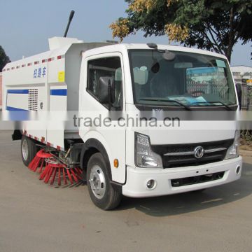 Dongfeng captain vacuum road sweeper truck