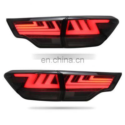 LED Taillight For Toyota Highlander 2015-2019 Tail Lamp Assembly with  sequential turning signal