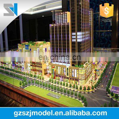 Elegant business center architectural models supplies in China