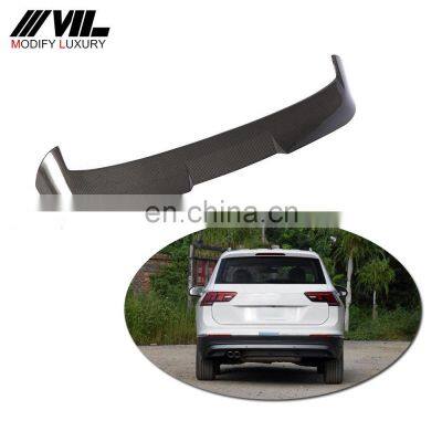 Carbon Fiber Rear Roof Wing Spoiler for VW Volkswagen Tiguan 2018-2019