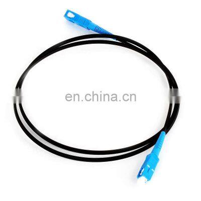 3meters SC UPC Single Mode G657A Simplex Indoor FTTH Drop Cable Patch cord sc fiber patch cord