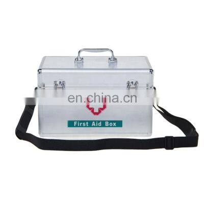 Hot Selling Protable Aluminum Alloy First Aid Box With Drawer for Clinic and Hospital photo-5
