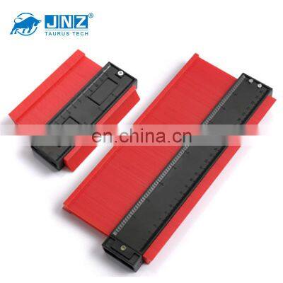 JNZ Modern Contour Profile Gauge Пластиковый измеритель для нарезки плитки, ламината и других материалов для определения формы кромок