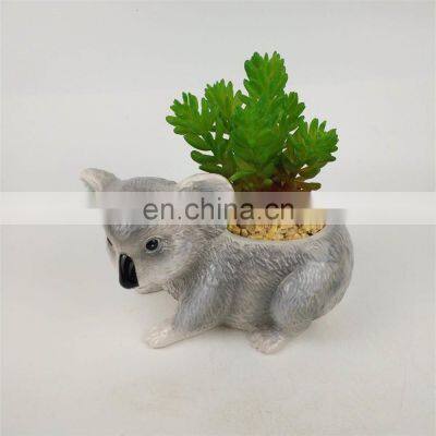 Indoor Ceramic Plant Pot With Fake Indoor Artifical Plants Outdoor