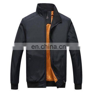 2021 Stylish Running Sports men's  jackets winter Zip Up plus size fleece jacket for men