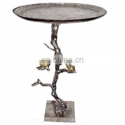 branches metal cake stand