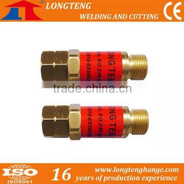 Copper 3 / 8 Acetylene / Propane Fuel Gas Flashback Arrestor for Cutting Torch