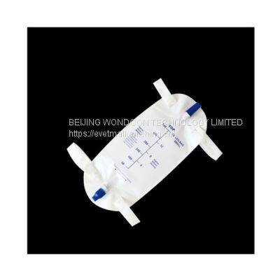 Urine leg bag 500ml, made of 0.20mm thick PVC