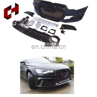 CH New Design Vehicle Modification Retainer Bracket Roof Spoiler Rear Tail Lamp Facelift Bodykit For Audi A6 C7 2012-2015 To RS6