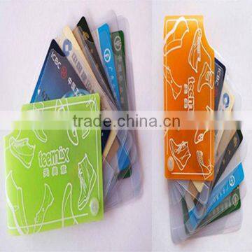 Hot selling Professional Frosted Pvc Card Holder