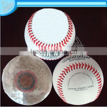 Cuesoul Baseball, Professional baseball , 100% white wool baseball,Training baseball