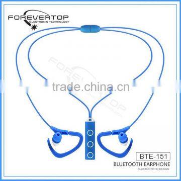 Powerful Anti-fall wireless sport stereo bluetooth earphone invisible