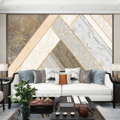 3D 5D 8D 16D Interior Classic European Decorative Damask Wall Mural For Living Room Decor Dropshipping photo-5