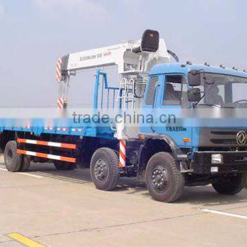 Dongfeng 6x2 truck with hydraulic arm crane 10Tons