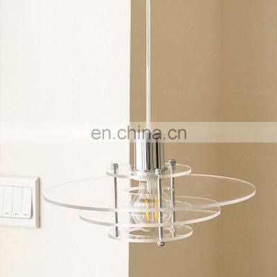 Nordic Danish Pendant Light Creative Decoration Chandelier For Restaurant Bar Study Bauhaus Single Head LED Hanging Lamp