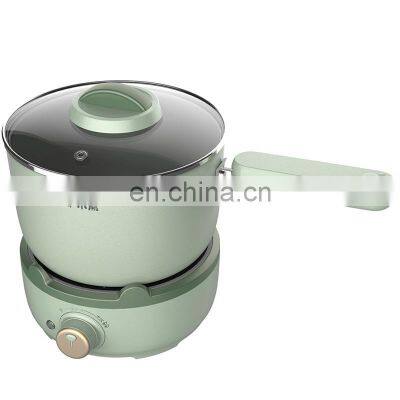 Multifunctional split dormitory small electric hot pot cooking and frying electric pot