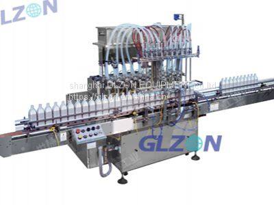Multi-head linear full-automatic volumetric liquid filling machine