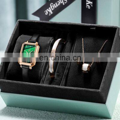SHENGKE SK K0177L Luxury Watch Set Montre Bracelet Watch Box Set photo-4