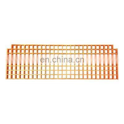 38*38*38 Green FRP/Frbergalss Reinforce Mesh Plateform GRP Molded Grating