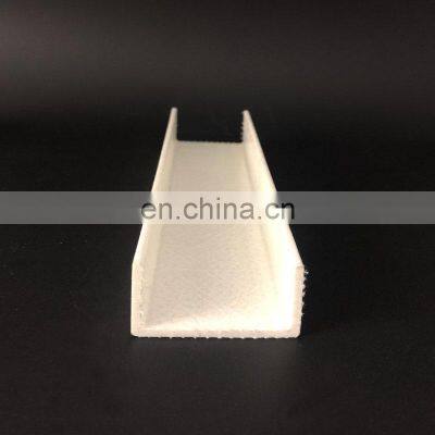 High Strength Fiberglass C Channel Profile/frp Channel for Stairs Ladder/fiberglass Structural Shapes